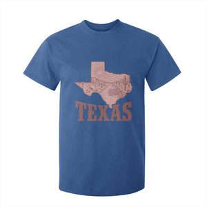 Texas Route Highway 66 Biker T Shirt For Kid Vintage Biker Road Trip TS12 Royal Blue Print Your Wear