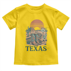 Vintage Route Highway 66 Texas Toddler T Shirt Amarillo Road Trip Adventure TS12 Daisy Print Your Wear