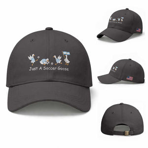 Funny Just A Soccer Goose Baseball Cap Argentina Soccer Lover