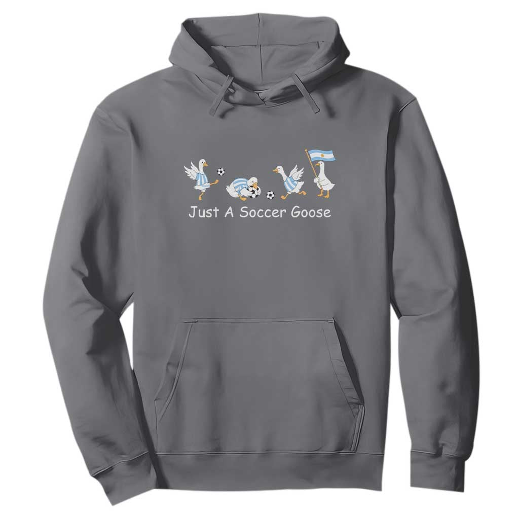 Funny Just A Soccer Goose Hoodie Argentina Soccer Lover