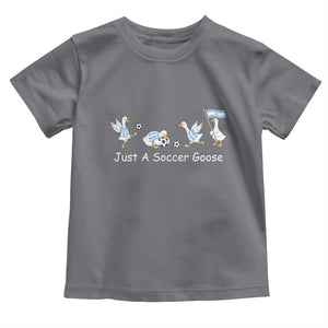 Funny Just A Soccer Goose Toddler T Shirt Argentina Soccer Lover