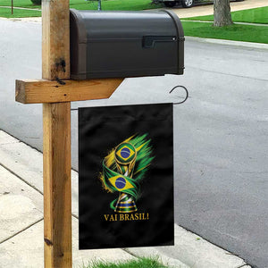 Brazil Soccer Fan 2026 Gift Garden Flag Vai Brasil