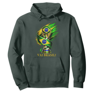 Brazil Soccer Fan 2026 Gift Hoodie Vai Brasil
