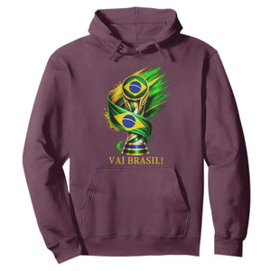 Brazil Soccer Fan 2026 Gift Hoodie Vai Brasil