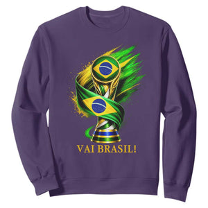 Brazil Soccer Fan 2026 Gift Sweatshirt Vai Brasil