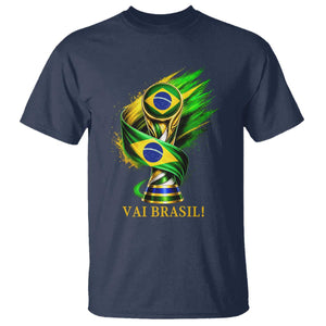 Brazil Soccer Fan 2026 Gift T Shirt Vai Brasil