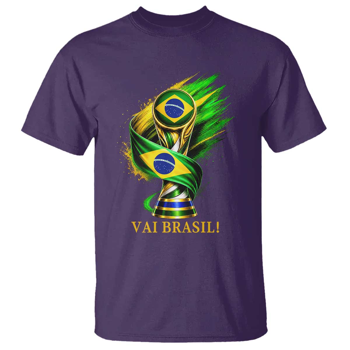 Brazil Soccer Fan 2026 Gift T Shirt Vai Brasil