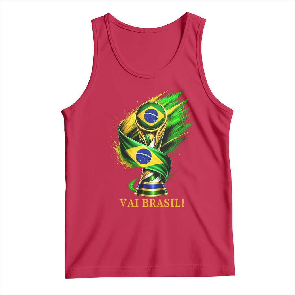 Brazil Soccer Fan 2026 Gift Tank Top Vai Brasil
