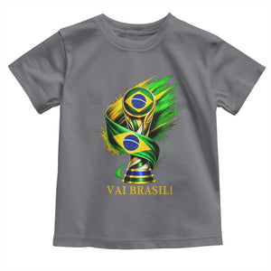 Brazil Soccer Fan 2026 Gift Toddler T Shirt Vai Brasil