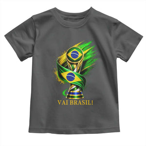 Brazil Soccer Fan 2026 Gift Toddler T Shirt Vai Brasil
