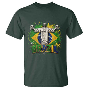 Latin Pride Christ The Redeemer Graphic T Shirt Brazilian Football 2026