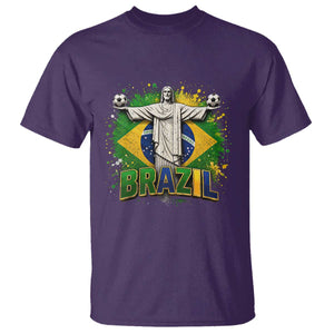 Latin Pride Christ The Redeemer Graphic T Shirt Brazilian Football 2026