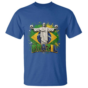 Latin Pride Christ The Redeemer Graphic T Shirt Brazilian Football 2026
