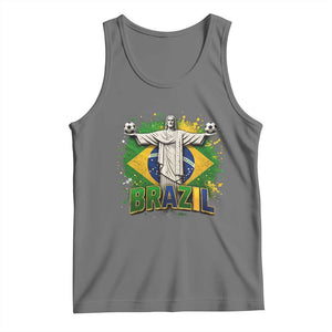 Latin Pride Christ The Redeemer Graphic Tank Top Brazilian Football 2026