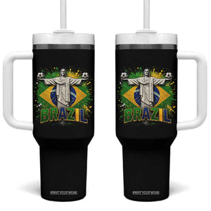 Latin Pride Christ The Redeemer Graphic Tumbler With Handle Brazilian Football 2026