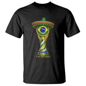 Brazil Football Supporter Gift T Shirt Vai Brasil