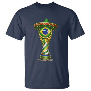 Brazil Football Supporter Gift T Shirt Vai Brasil