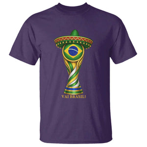 Brazil Football Supporter Gift T Shirt Vai Brasil