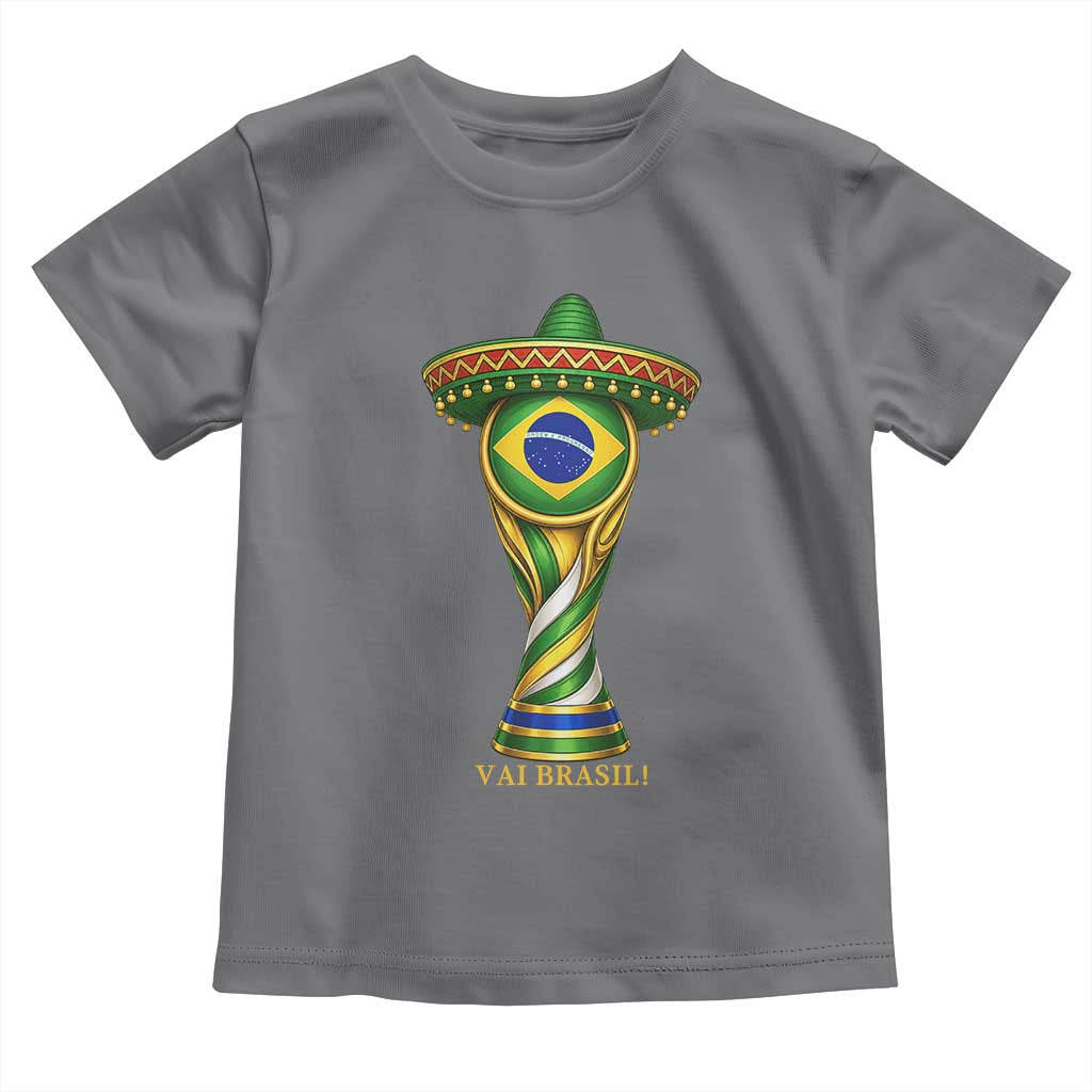 Brazil Football Supporter Gift Toddler T Shirt Vai Brasil