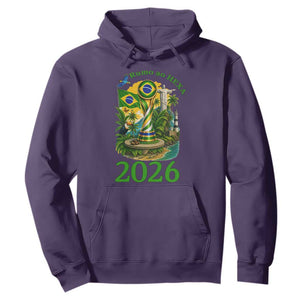 Rumo Ao Hexa Hoodie Brazil Soccer Fan 2026 Graphic