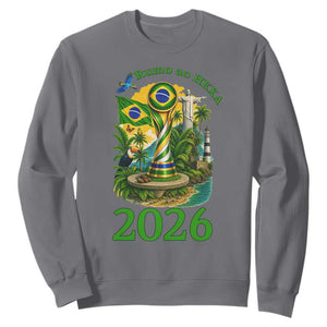 Rumo Ao Hexa Sweatshirt Brazil Soccer Fan 2026 Graphic