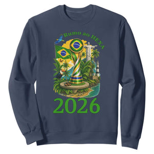 Rumo Ao Hexa Sweatshirt Brazil Soccer Fan 2026 Graphic