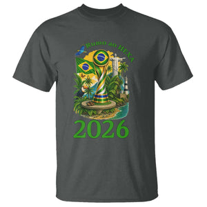 Rumo Ao Hexa T Shirt Brazil Soccer Fan 2026 Graphic
