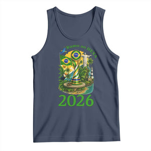 Rumo Ao Hexa Tank Top Brazil Soccer Fan 2026 Graphic