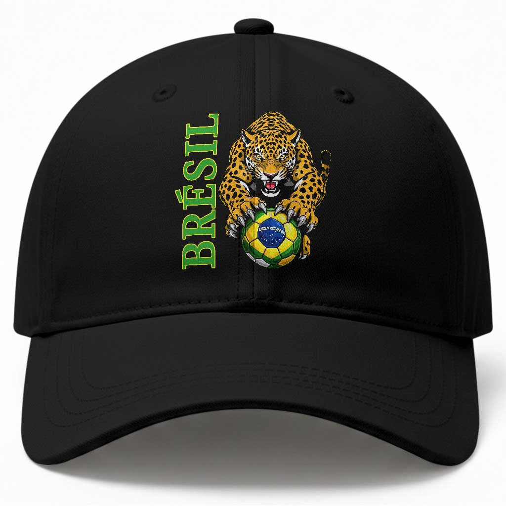 Brazil Soccer Jaguar Baseball Cap Football Supporter Gift