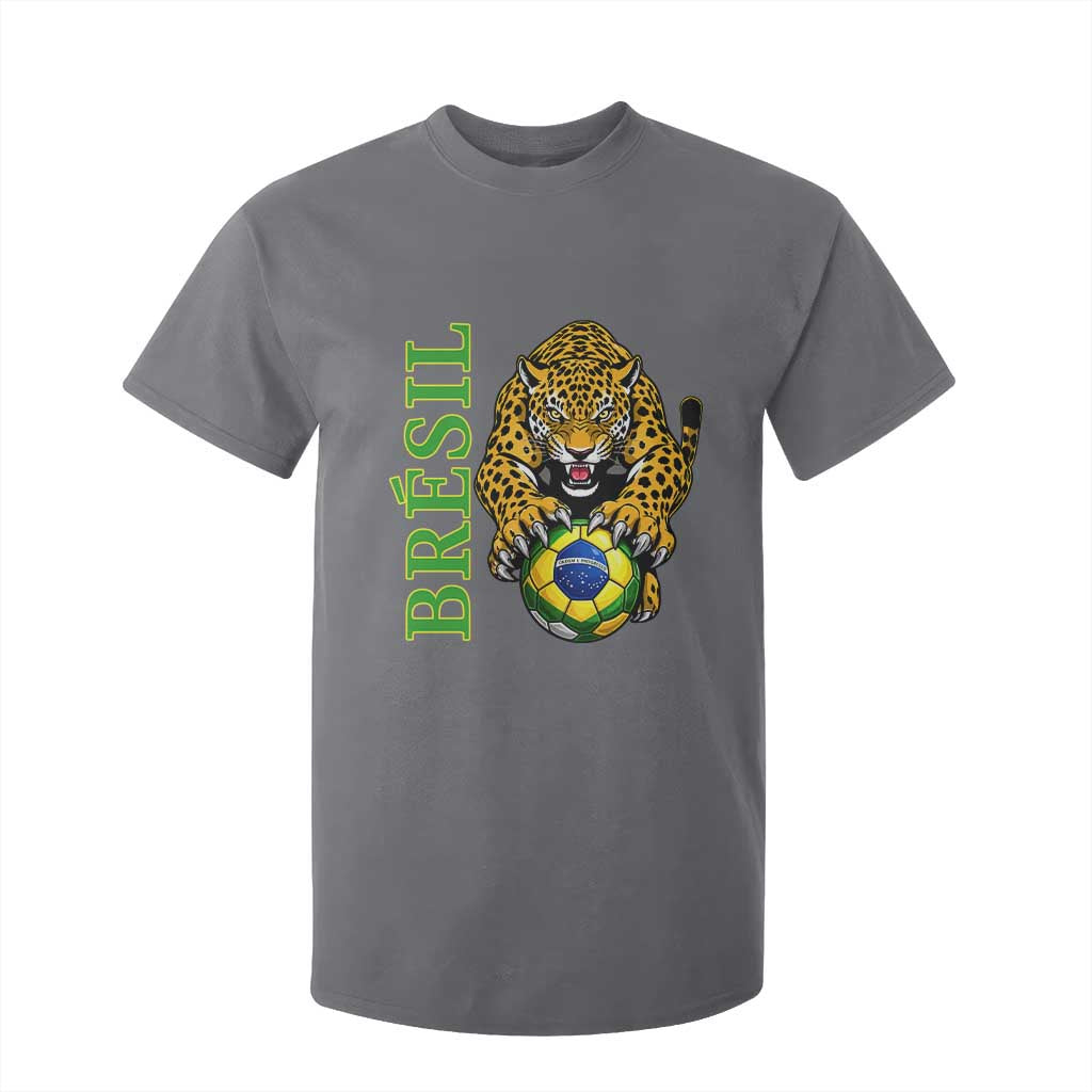 Brazil Soccer Jaguar T Shirt For Kid Football Supporter Gift