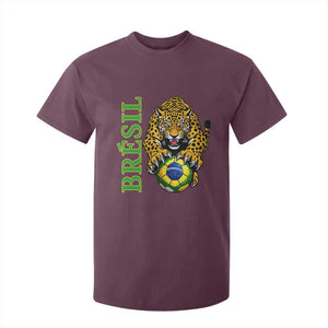 Brazil Soccer Jaguar T Shirt For Kid Football Supporter Gift