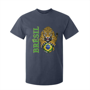 Brazil Soccer Jaguar T Shirt For Kid Football Supporter Gift