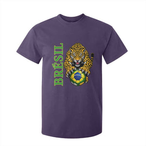 Brazil Soccer Jaguar T Shirt For Kid Football Supporter Gift