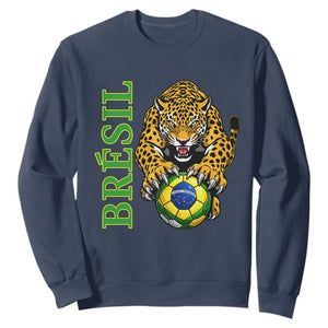 Brazil Soccer Jaguar Sweatshirt Football Supporter Gift