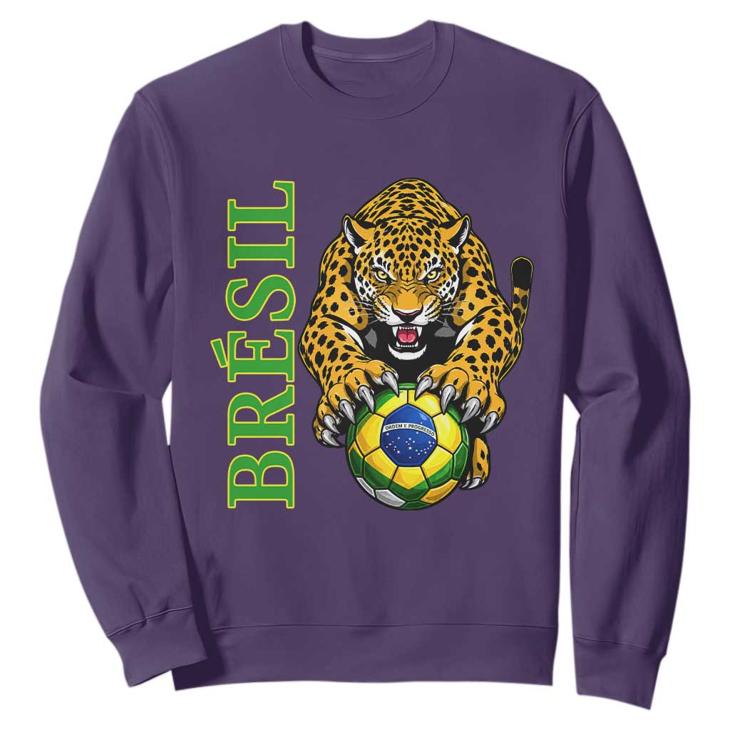 Brazil Soccer Jaguar Sweatshirt Football Supporter Gift