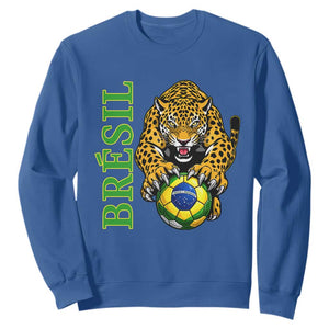 Brazil Soccer Jaguar Sweatshirt Football Supporter Gift