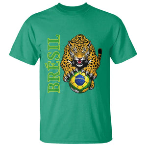 Brazil Soccer Jaguar T Shirt Football Supporter Gift