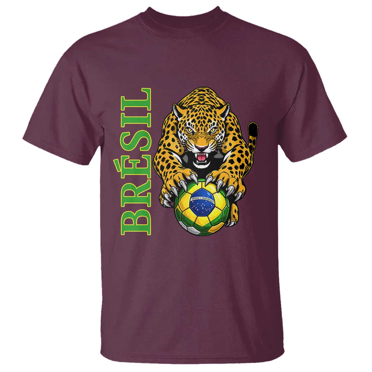 Brazil Soccer Jaguar T Shirt Football Supporter Gift
