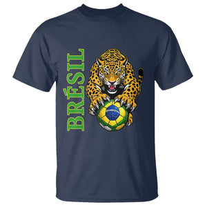 Brazil Soccer Jaguar T Shirt Football Supporter Gift