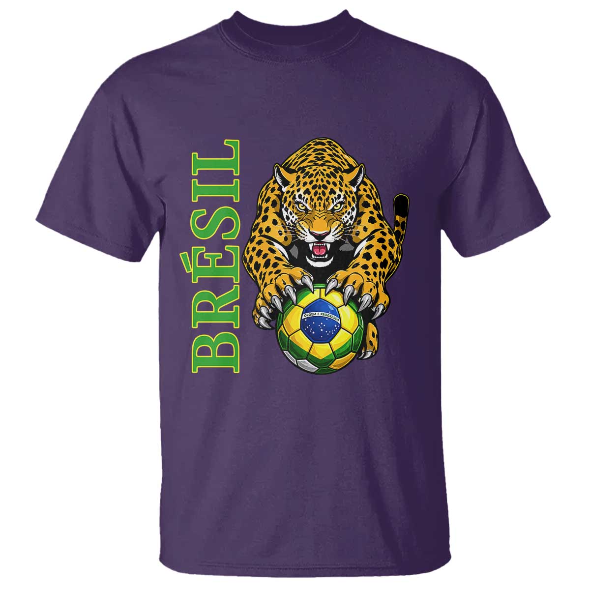 Brazil Soccer Jaguar T Shirt Football Supporter Gift