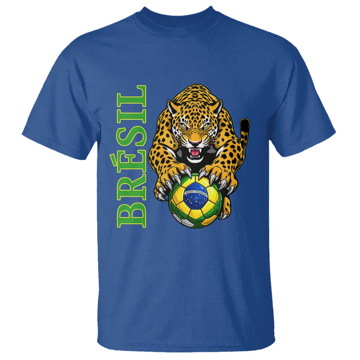 Brazil Soccer Jaguar T Shirt Football Supporter Gift
