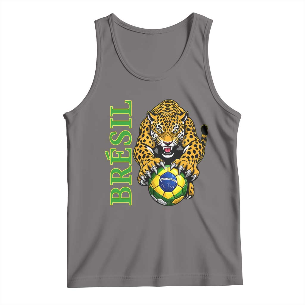 Brazil Soccer Jaguar Tank Top Football Supporter Gift