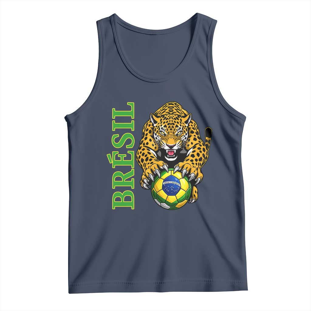 Brazil Soccer Jaguar Tank Top Football Supporter Gift