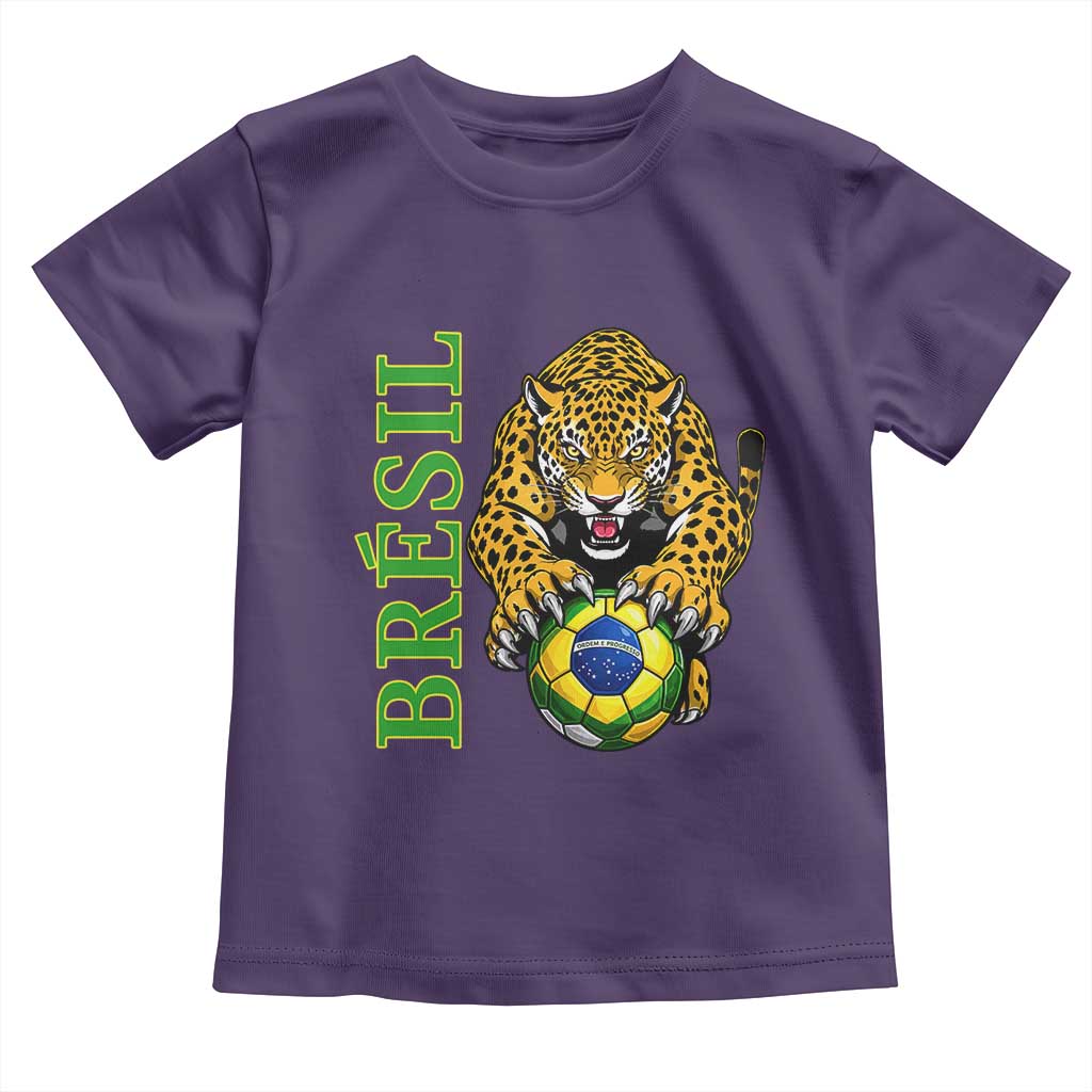 Brazil Soccer Jaguar Toddler T Shirt Football Supporter Gift