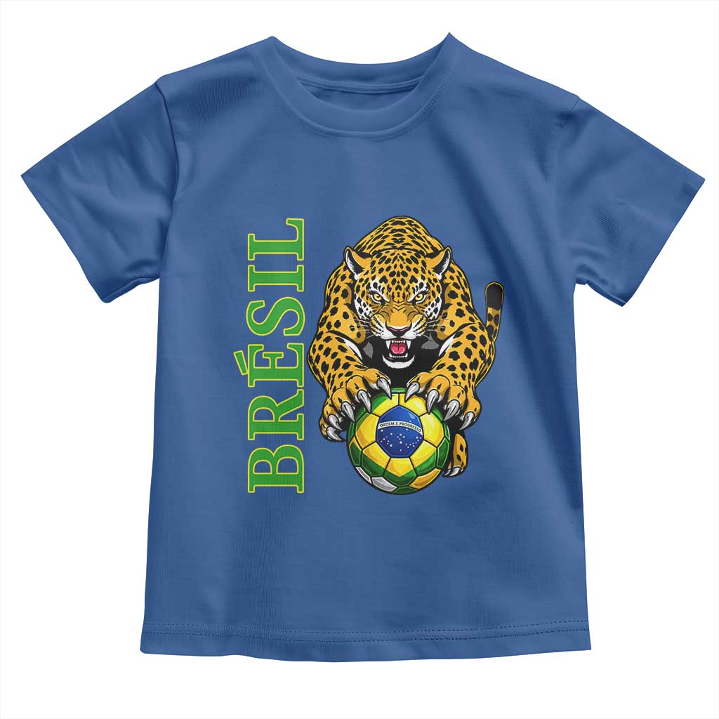 Brazil Soccer Jaguar Toddler T Shirt Football Supporter Gift
