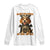 Beagle Halloween Skeleton Long Sleeve Shirt Not Scary Just Cute Dog Lover TS12 White Print Your Wear
