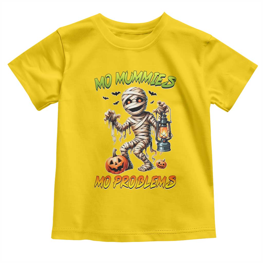 Halloween Mummy Toddler T Shirt Funny Mo Mummies Mo Problems TS12 Daisy Print Your Wear