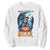 Halloween Killer Witch Teddy Bear Sweatshirt Nothing Scares Me TS12 White Print Your Wear