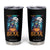 Halloween Killer Witch Teddy Bear Tumbler Cup Nothing Scares Me TS12 Black Print Your Wear