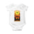 Halloween Witch Way To The Party Baby Onesie Black Cat Pumpkin TS12 White Print Your Wear